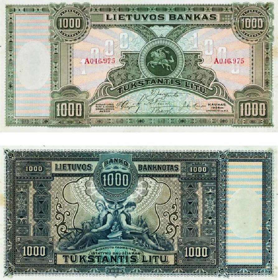 Pirkčiau 1000 litu. Visoje Lietuvoje