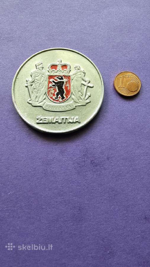 Priklijuojamas medalis "Žemaitija".