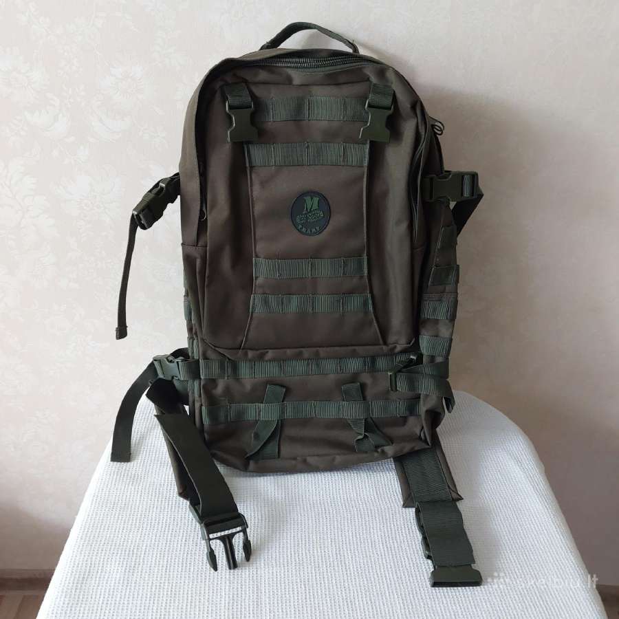 Nauja brezentinė kuprinė ,aukštis 53 cm. - nuotraukos Nr. 3
