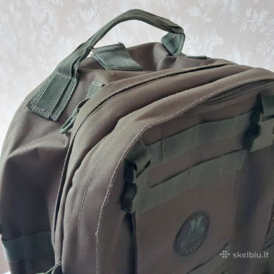 Nauja brezentinė kuprinė ,aukštis 53 cm. - nuotraukos Nr. 5