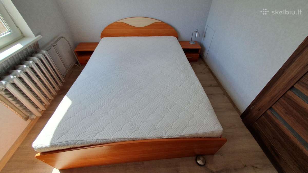 Miegamojo lova, prailginta 220cm