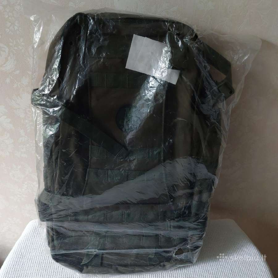 Nauja brezentinė kuprinė ,aukštis 53 cm. - nuotraukos Nr. 10