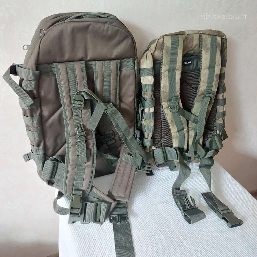 Nauja brezentinė kuprinė ,aukštis 53 cm. - nuotraukos Nr. 16