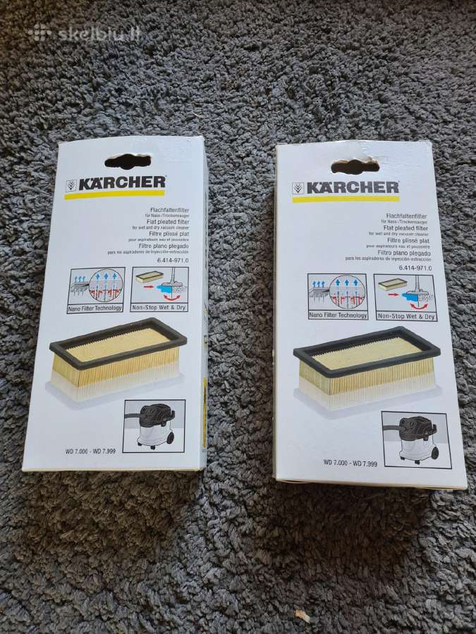 Karcher siurblio Wd 7.000 - 7.999 filtras