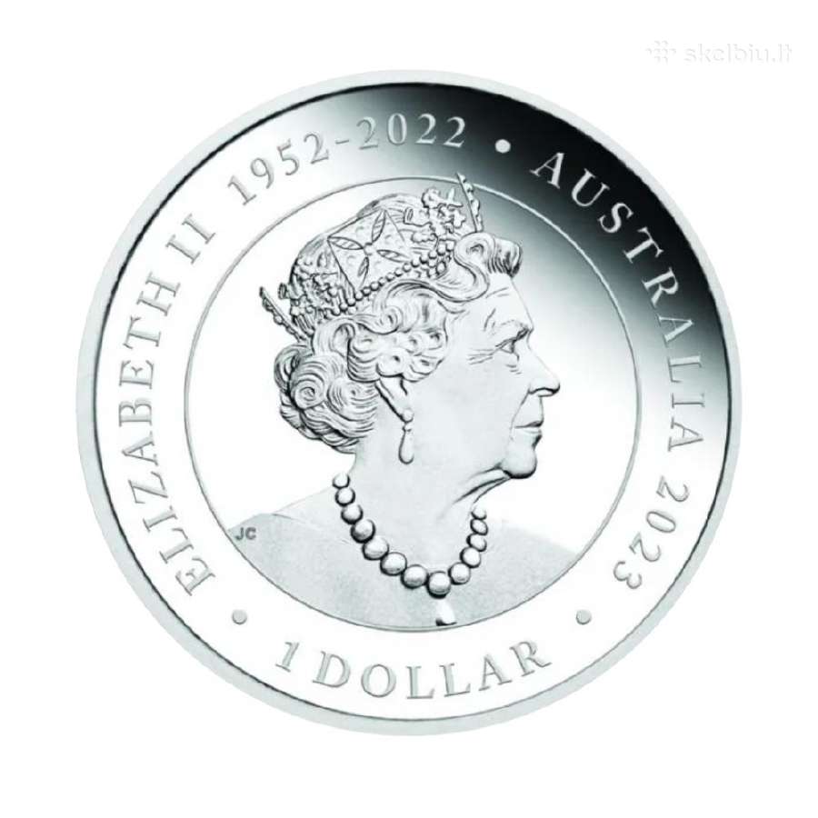 1 oz sidabrinė Proof moneta Vestuvės, 2023 - nuotraukos Nr. 2