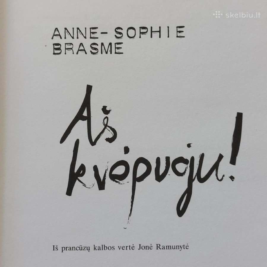Anne-sophie Brasme - Aš kvėpoju . - nuotraukos Nr. 4