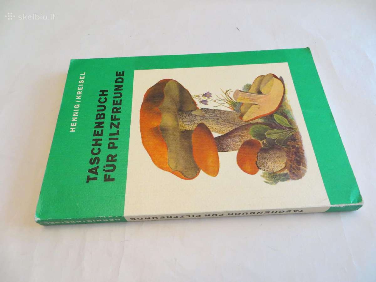 Knyga Kišeninė grybautojų knyga. Vokiškai. 1987 - nuotraukos Nr. 2