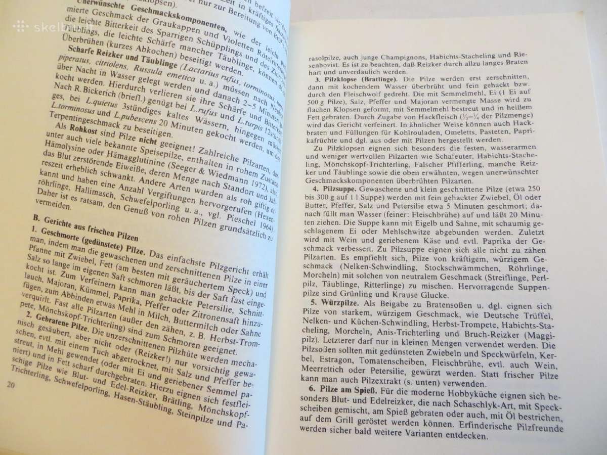 Knyga Kišeninė grybautojų knyga. Vokiškai. 1987 - nuotraukos Nr. 8