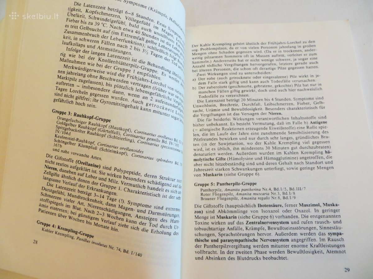 Knyga Kišeninė grybautojų knyga. Vokiškai. 1987 - nuotraukos Nr. 10