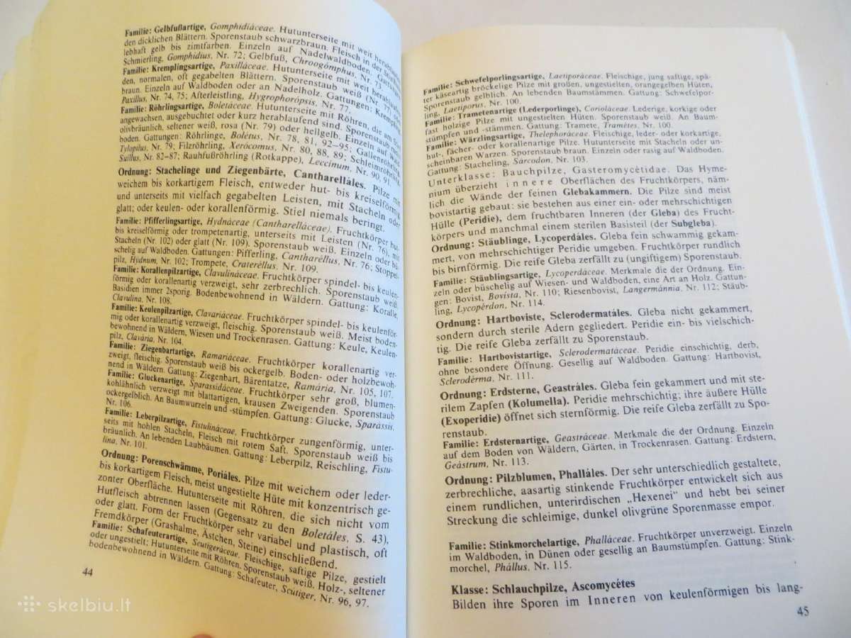 Knyga Kišeninė grybautojų knyga. Vokiškai. 1987 - nuotraukos Nr. 12