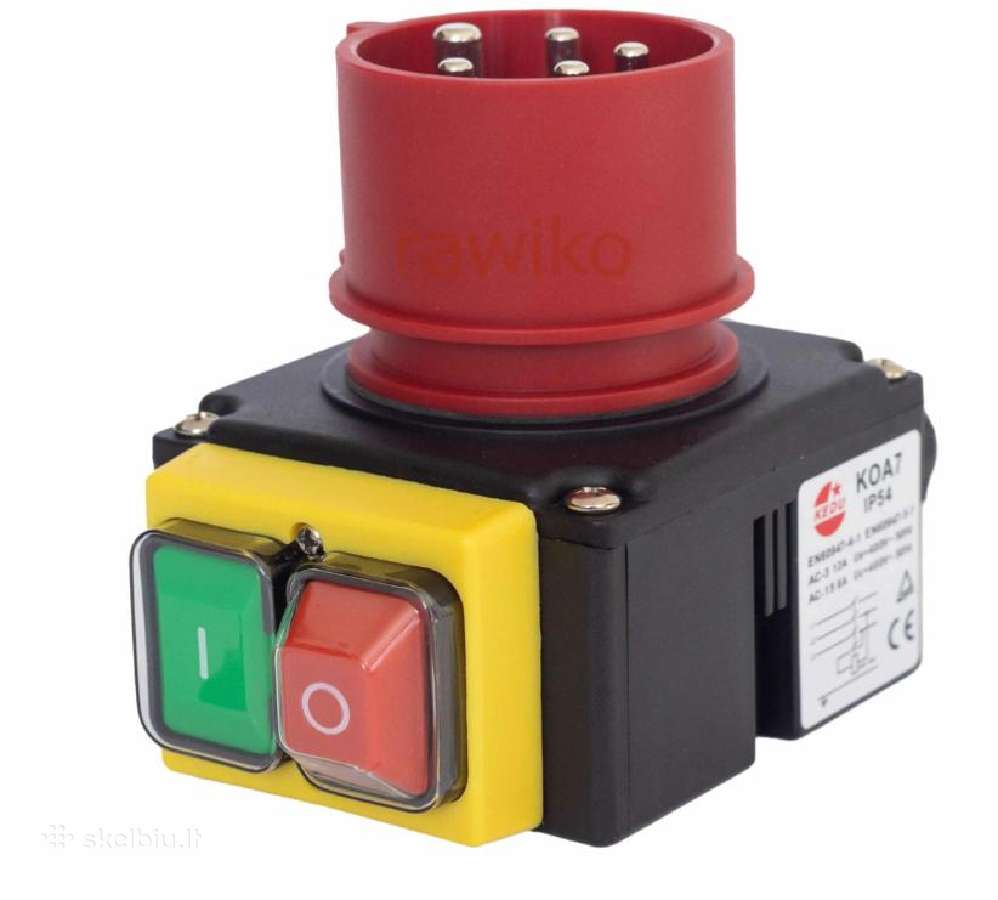 Variklio paleidimo blokas/jungiklis 230v ir 400v - nuotraukos Nr. 4