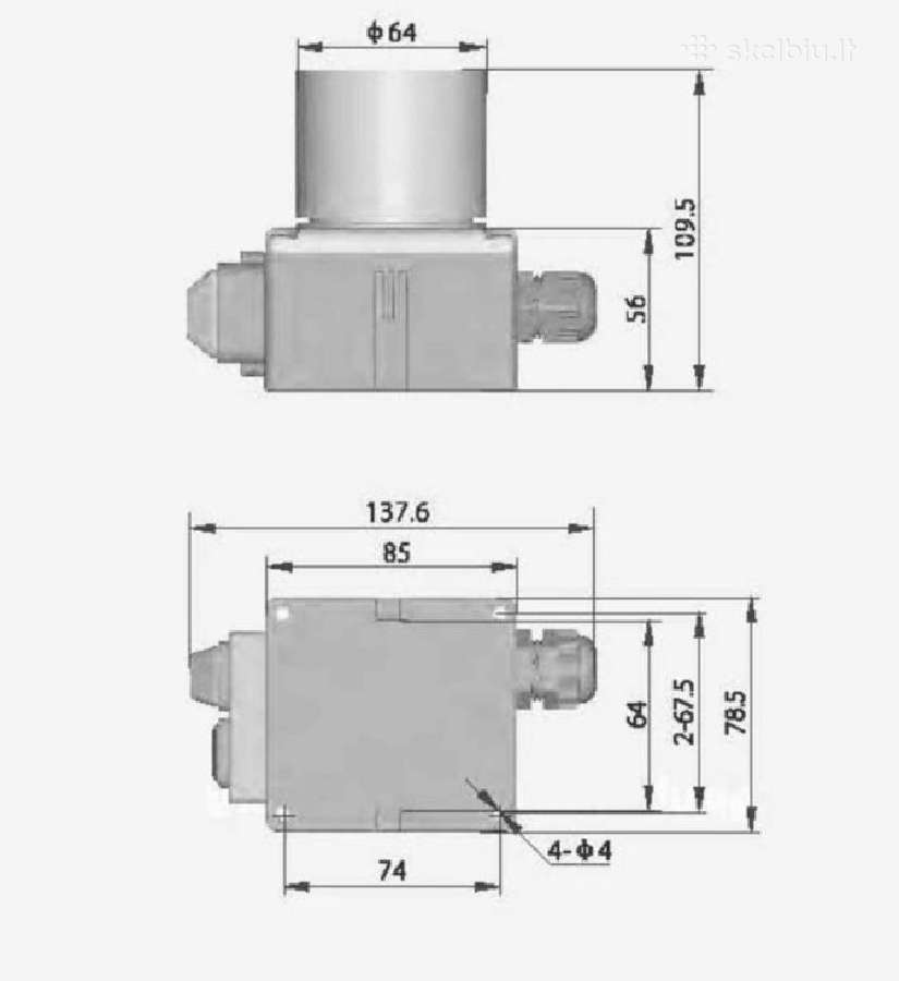 Variklio paleidimo blokas/jungiklis 230v ir 400v - nuotraukos Nr. 3