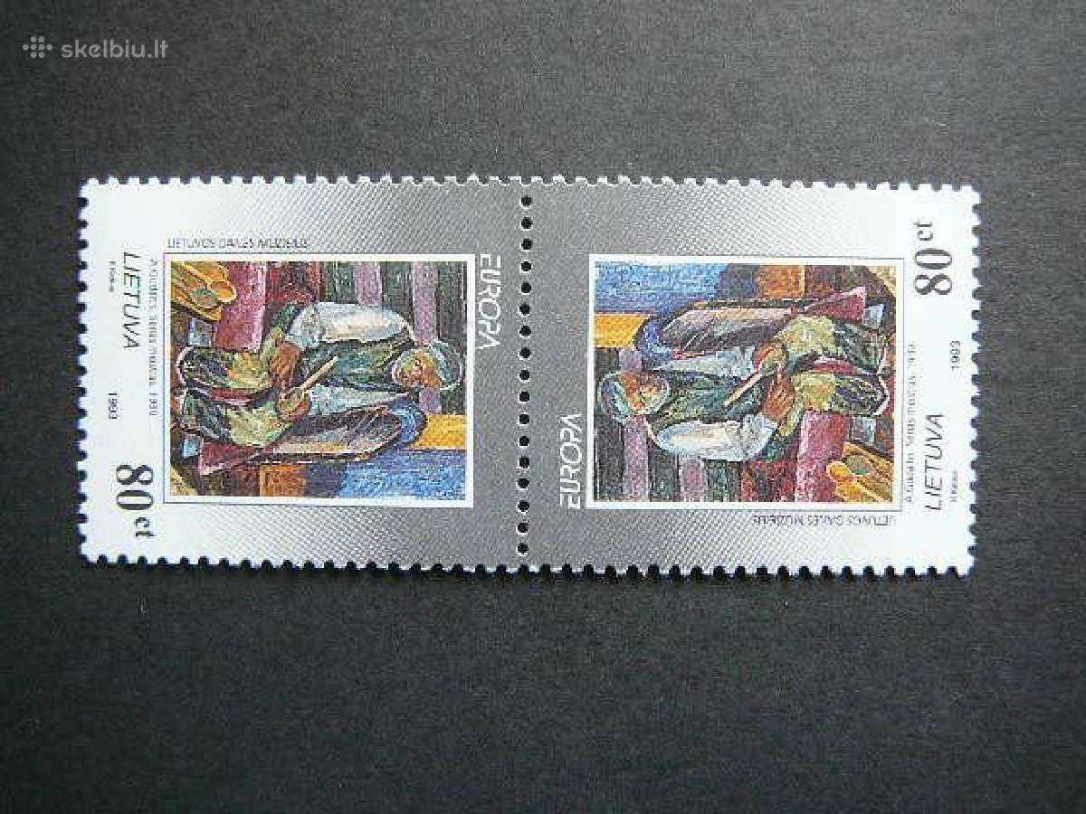 Lietuva 1993 Europa tet-bes svarus lit544tis