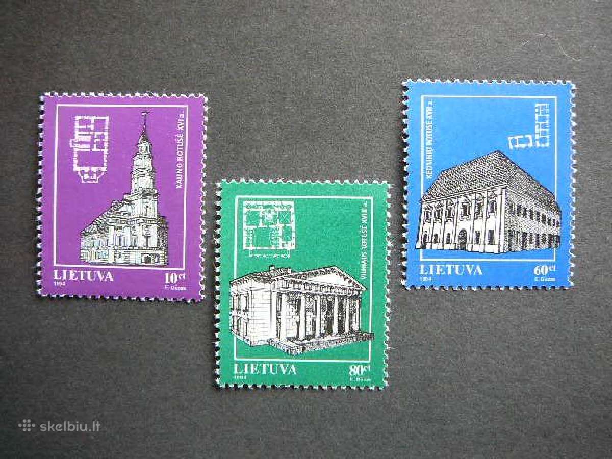 Lietuva 1994 Architektura svarus lit568/0s