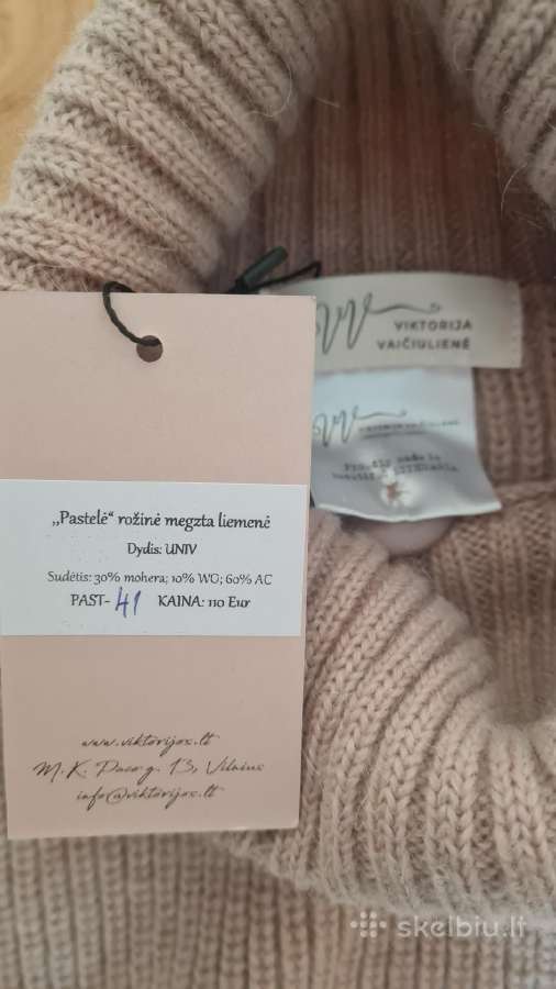 Nauja Viktorijos Vaičiulienės moheros liemenė - nuotraukos Nr. 2