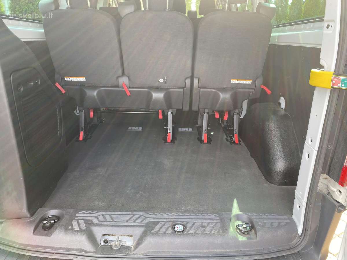 Ford Transit Custom keleivinių mikroautobusų nuoma - nuotraukos Nr. 8