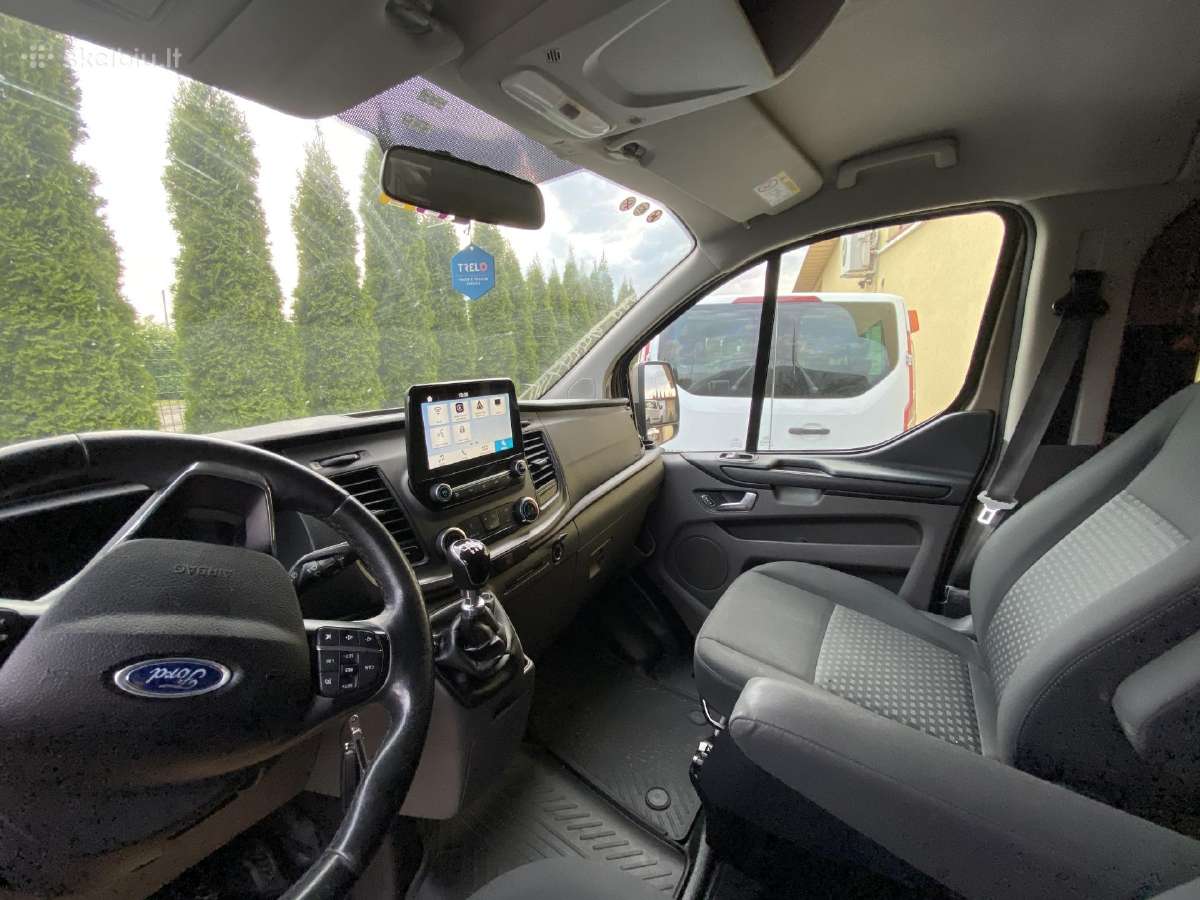 Ford Transit Custom keleivinių mikroautobusų nuoma - nuotraukos Nr. 4