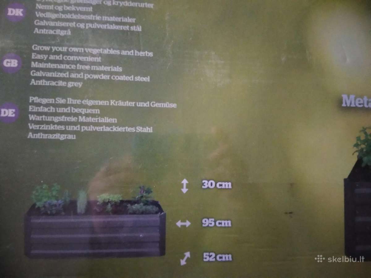 Įvairios metalinės ir polikarbo pakeltos lysvės - nuotraukos Nr. 2