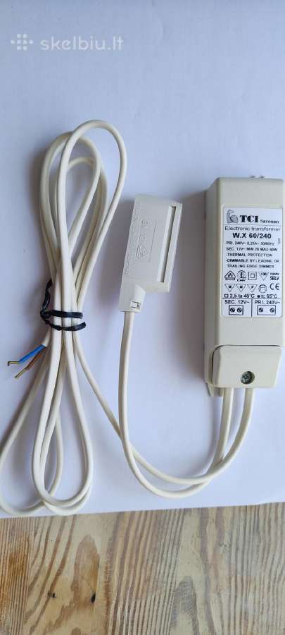 Pritemdomas elektroninis mini transformatorius Tci
