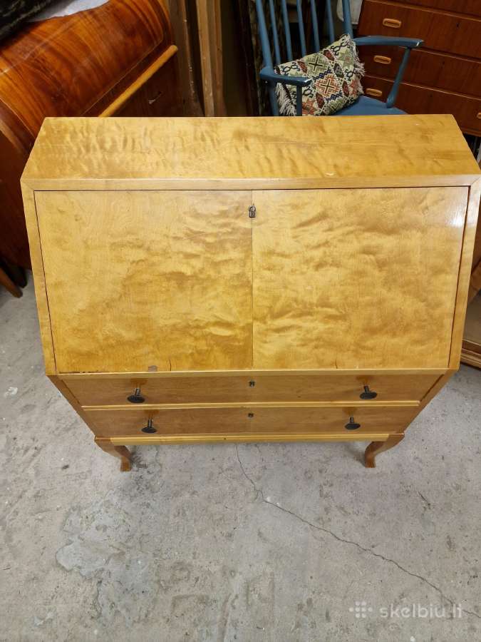 Vintažinis mid century sekreteras - nuotraukos Nr. 2