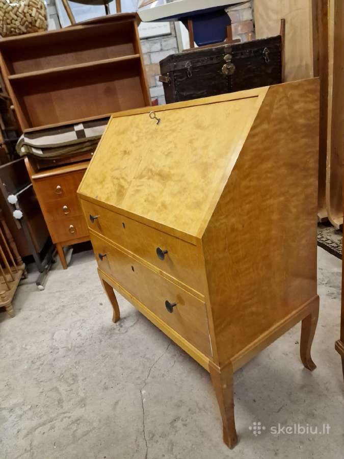 Vintažinis mid century sekreteras - nuotraukos Nr. 3