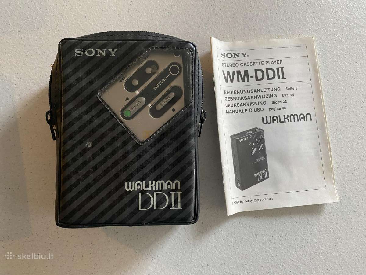 Sony Wm Ddii kaip naujas