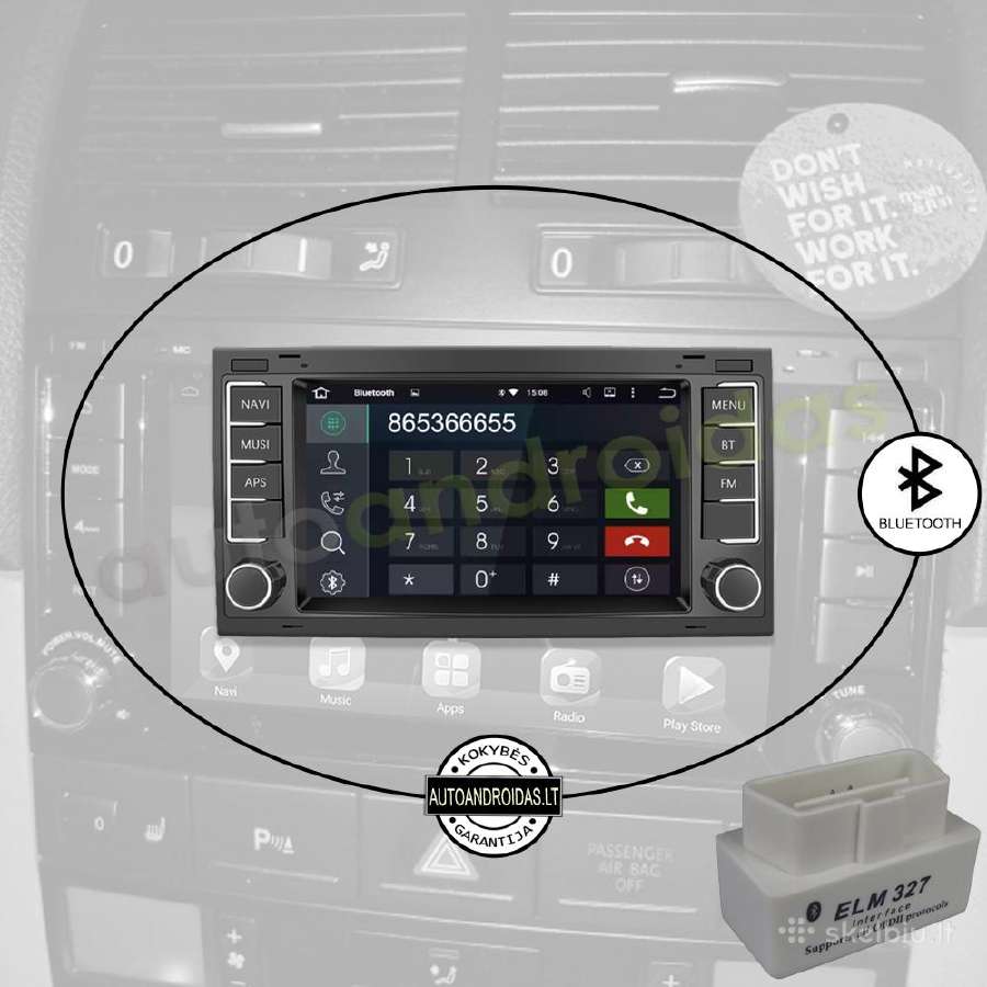 Vw Touareg 2004-11 Android multimedia Usb/GPS - nuotraukos Nr. 5