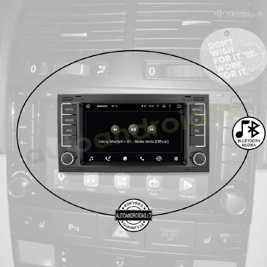 Vw Touareg 2004-11 Android multimedia Usb/GPS - nuotraukos Nr. 6
