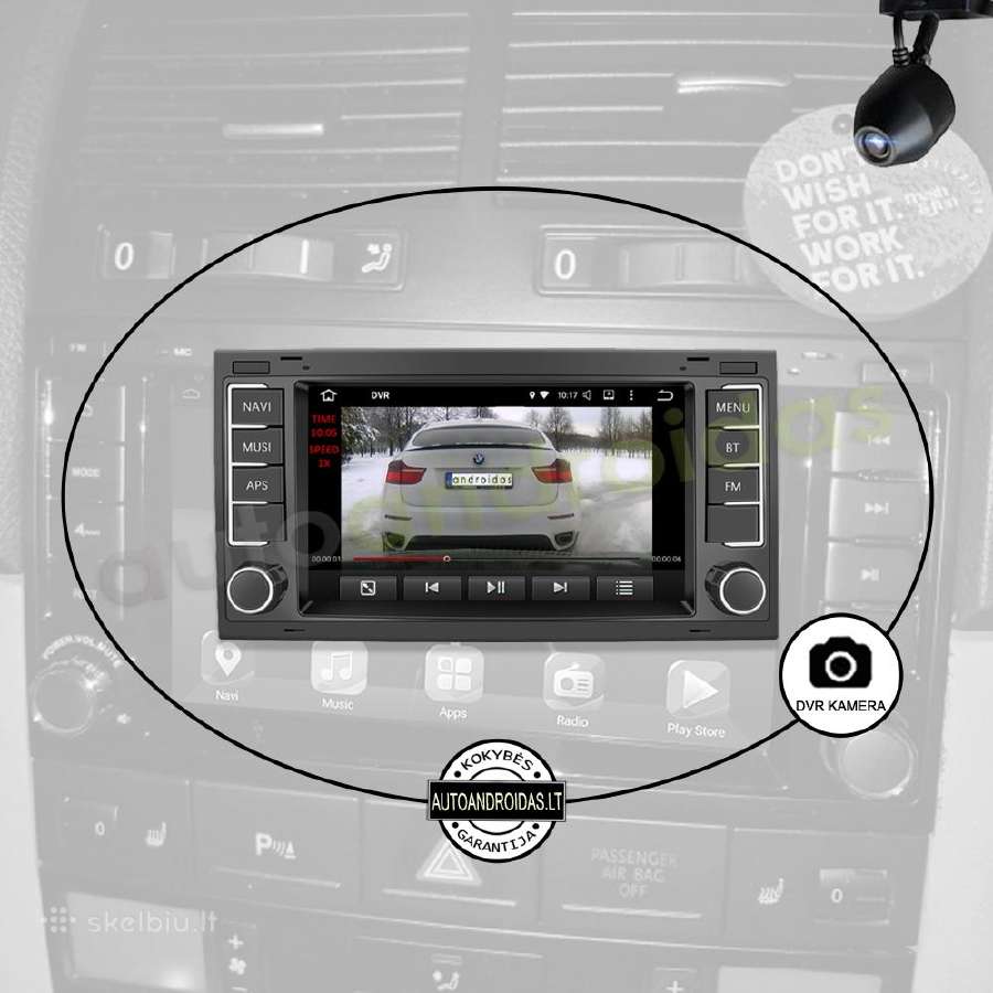 Vw Touareg 2004-11 Android multimedia Usb/GPS - nuotraukos Nr. 8