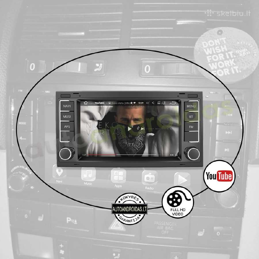 Vw Touareg 2004-11 Android multimedia Usb/GPS - nuotraukos Nr. 9