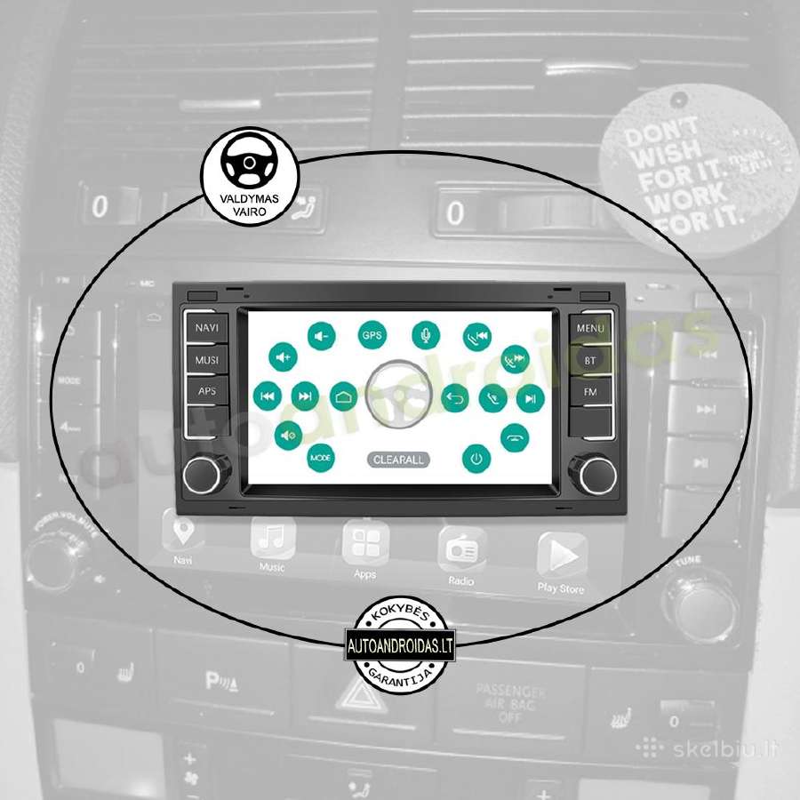 Vw Touareg 2004-11 Android multimedia Usb/GPS - nuotraukos Nr. 12
