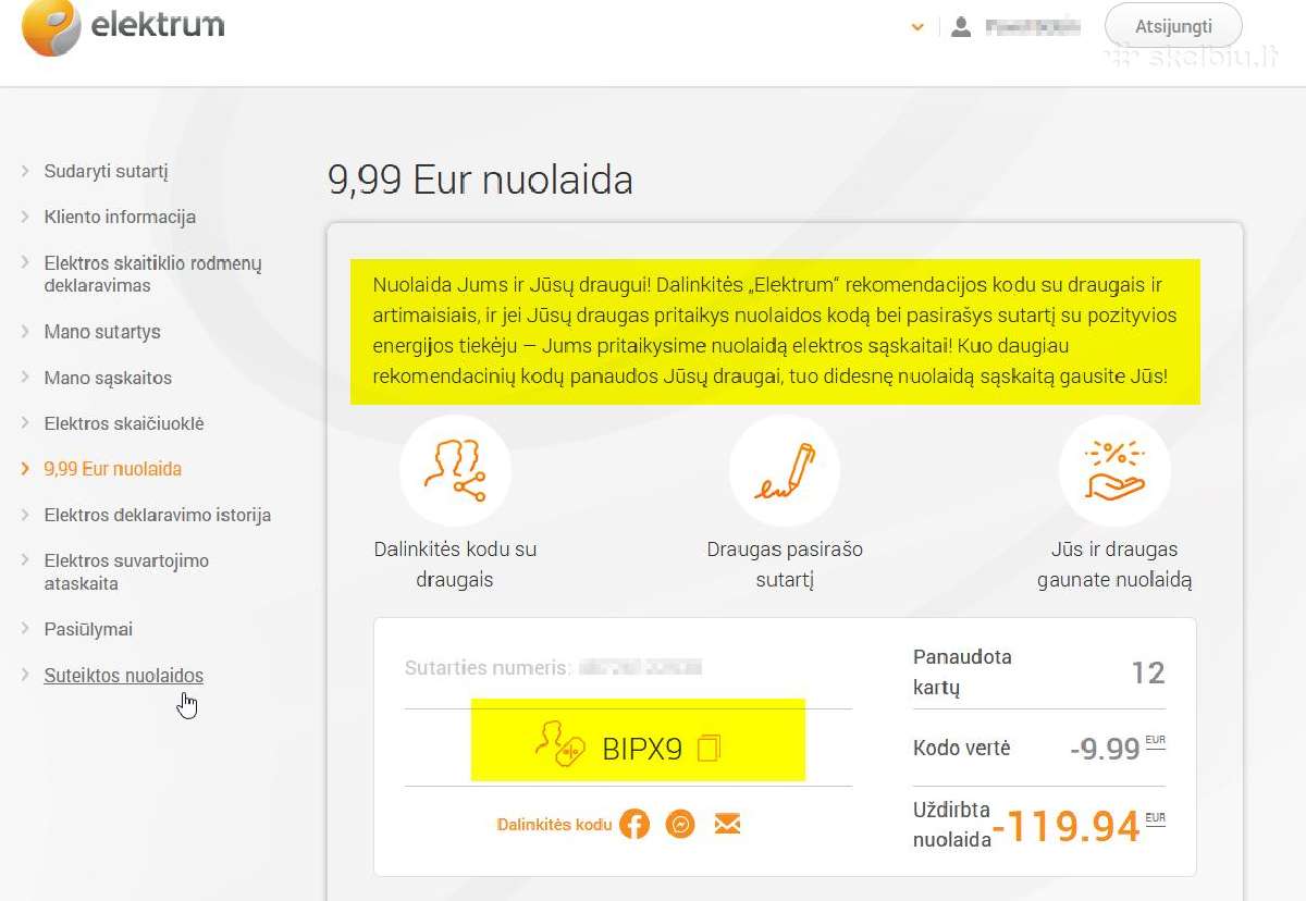 Nuolaidos ir rekomendacijos kodai - nuotraukos Nr. 13