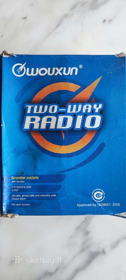 Parduodamos naudotos racijos Wouxun two way radio - nuotraukos Nr. 3