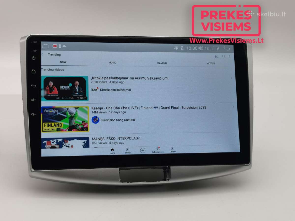 Volkswagen Passat B6 B7 10coliu multimedija - nuotraukos Nr. 12