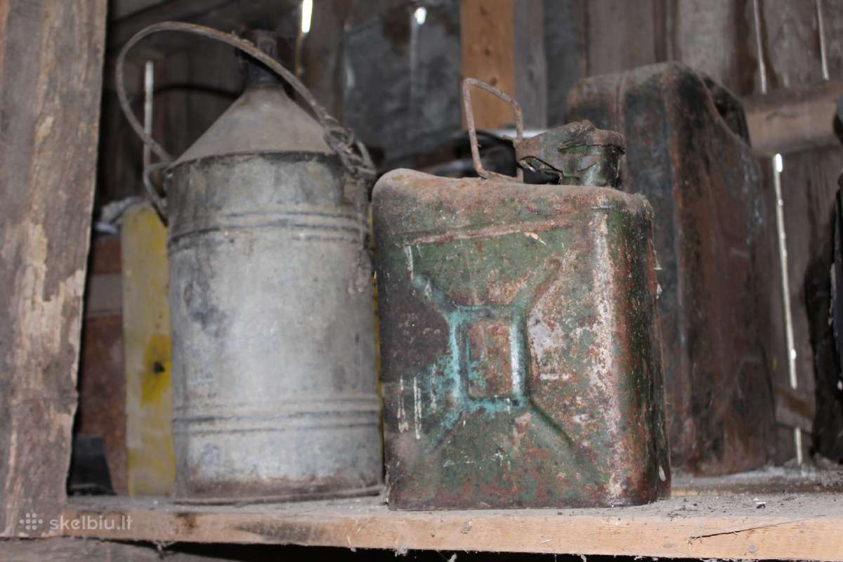Senas 5 l. talpos metalinis tepalo bakelis