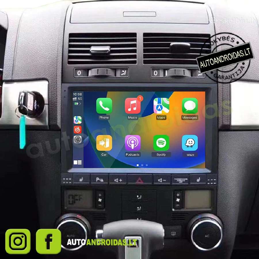 Volkswagen Touareg 2004-11 Android multimedia GPS - Skelbiu.lt