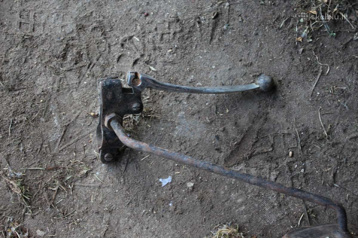 Antikvarinio motociklo Iž detalės - nuotraukos Nr. 2