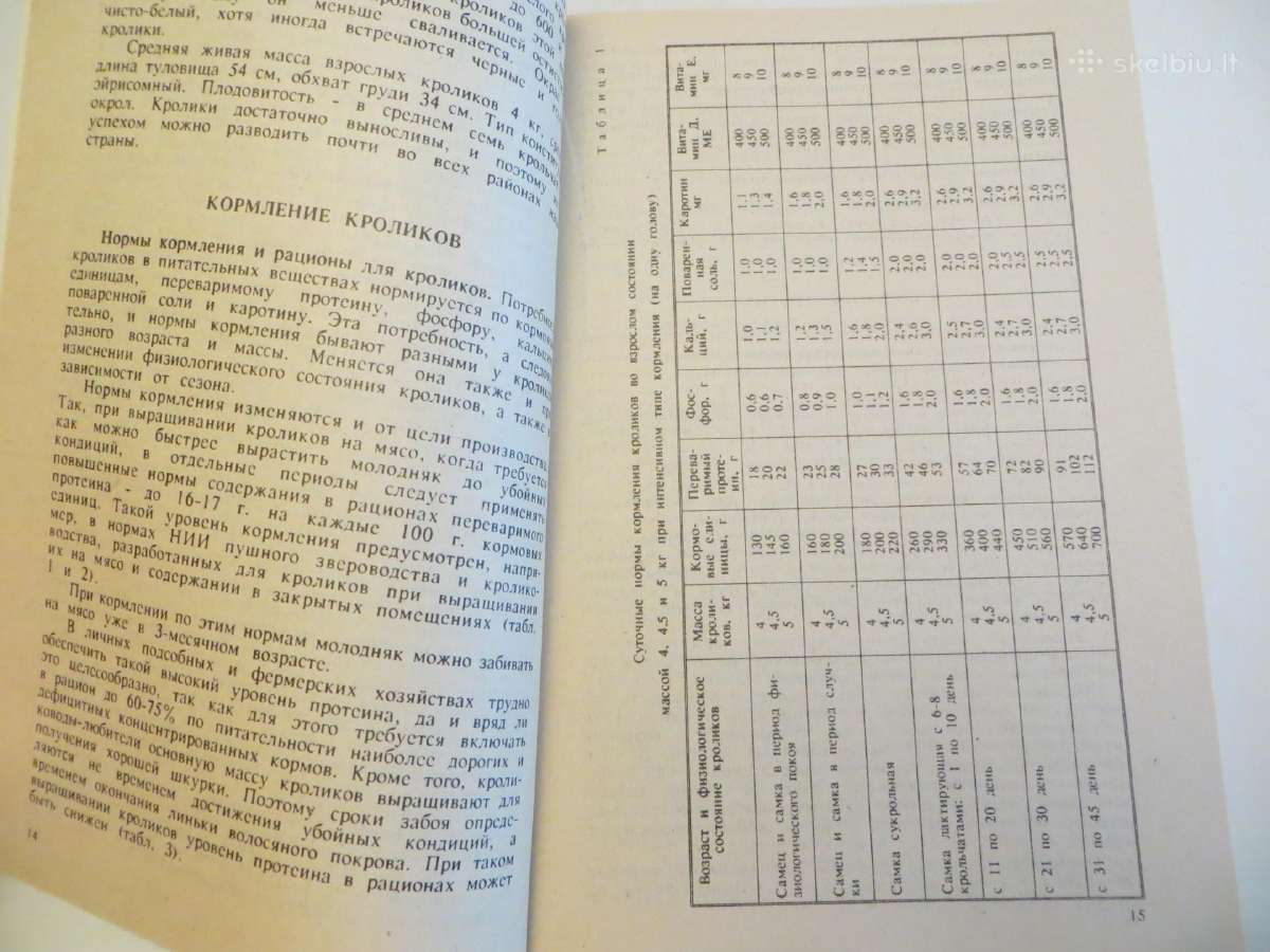Knyga Triušiai nutrijos ir paukščiai Veisimas 1991 - nuotraukos Nr. 8