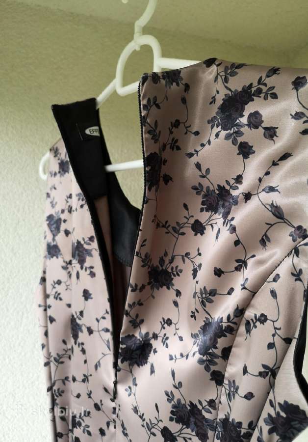 Atlasinė suknelė ir atlasinis bolero švarkas - nuotraukos Nr. 7