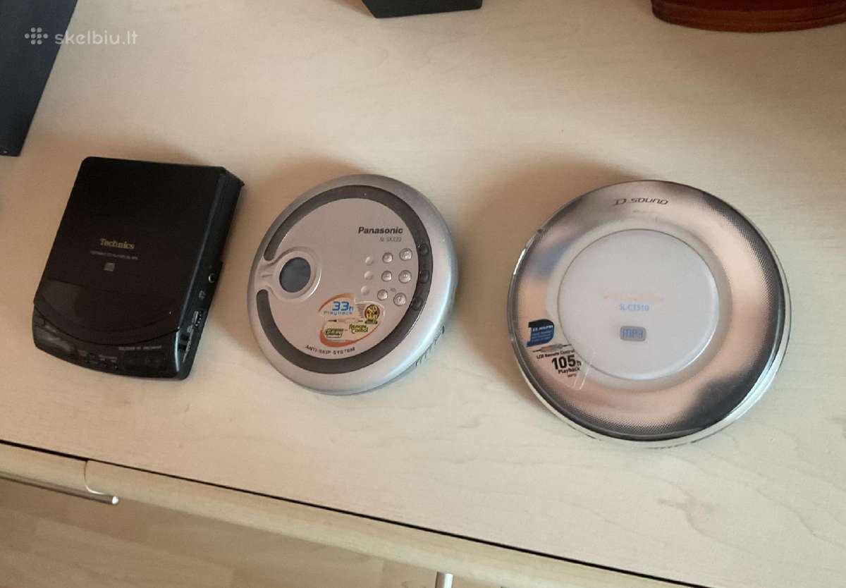 Sony minidisc , discman radija, JVC. Panasonic - nuotraukos Nr. 13