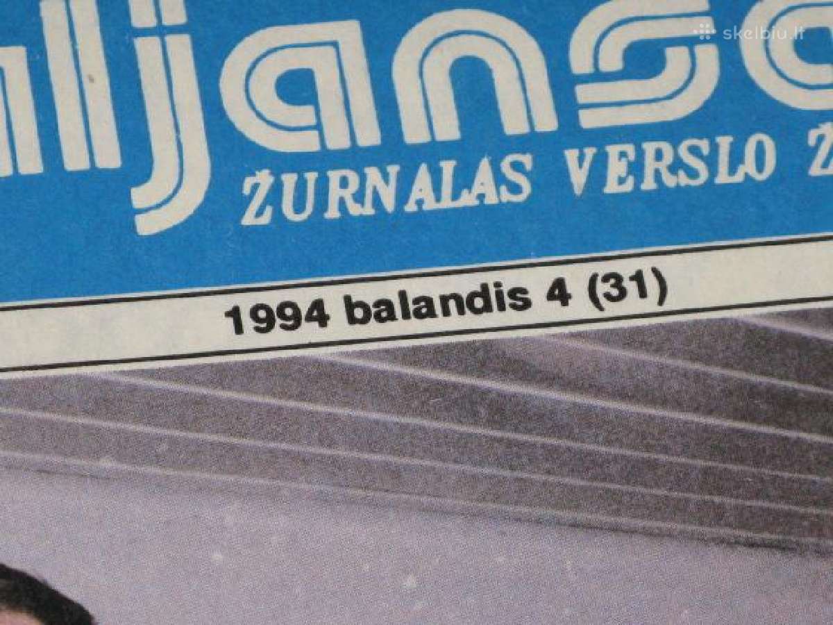 Žurnalas Aljansas 1994m Balandis 4 - nuotraukos Nr. 2