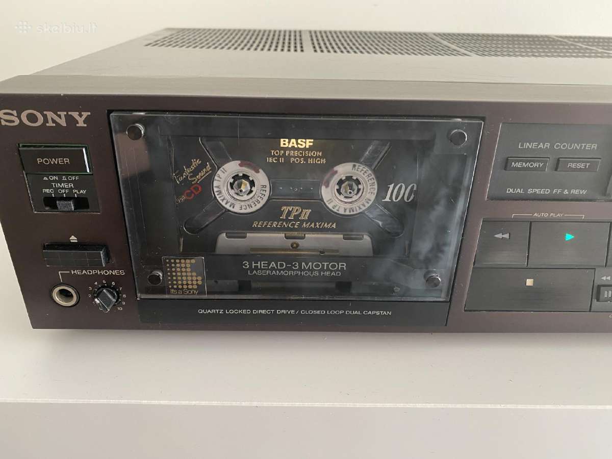Sony Tc K666es magnetofonas - nuotraukos Nr. 5
