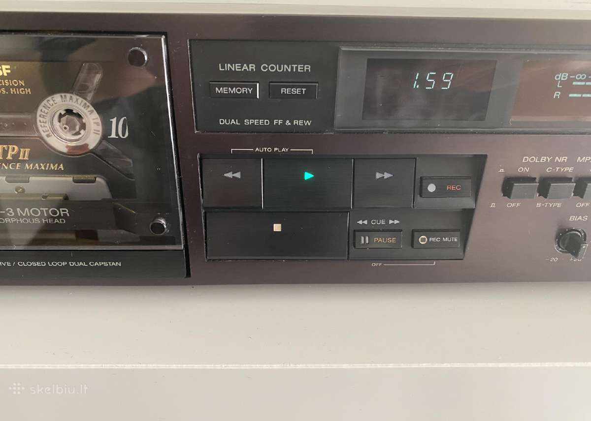 Sony Tc K666es magnetofonas - nuotraukos Nr. 6