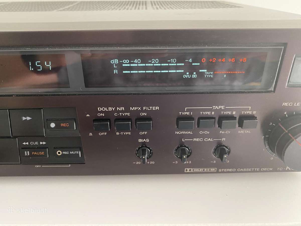 Sony Tc K666es magnetofonas - nuotraukos Nr. 7