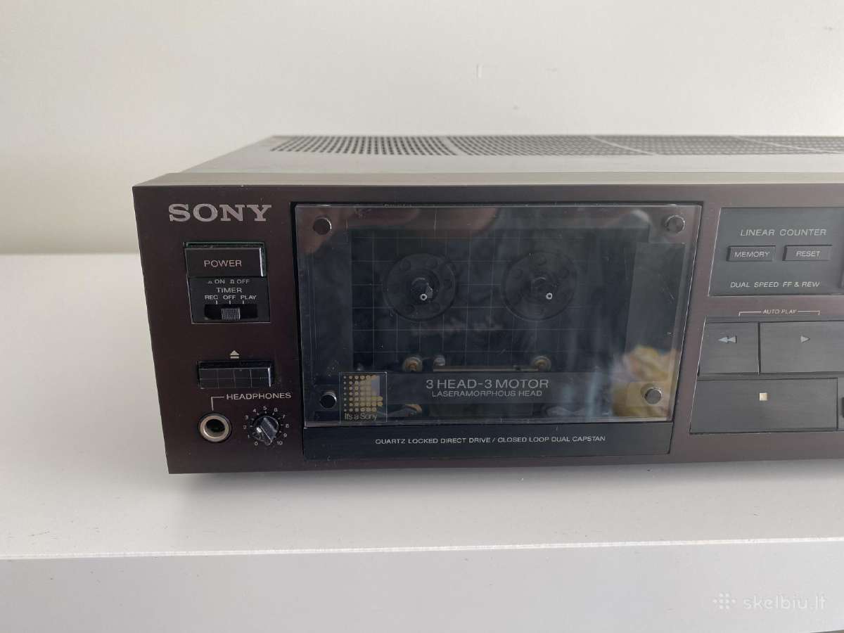 Sony Tc K666es magnetofonas - nuotraukos Nr. 12