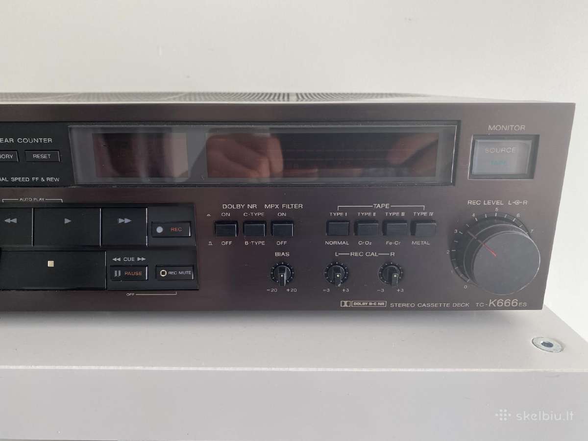 Sony Tc K666es magnetofonas - nuotraukos Nr. 14
