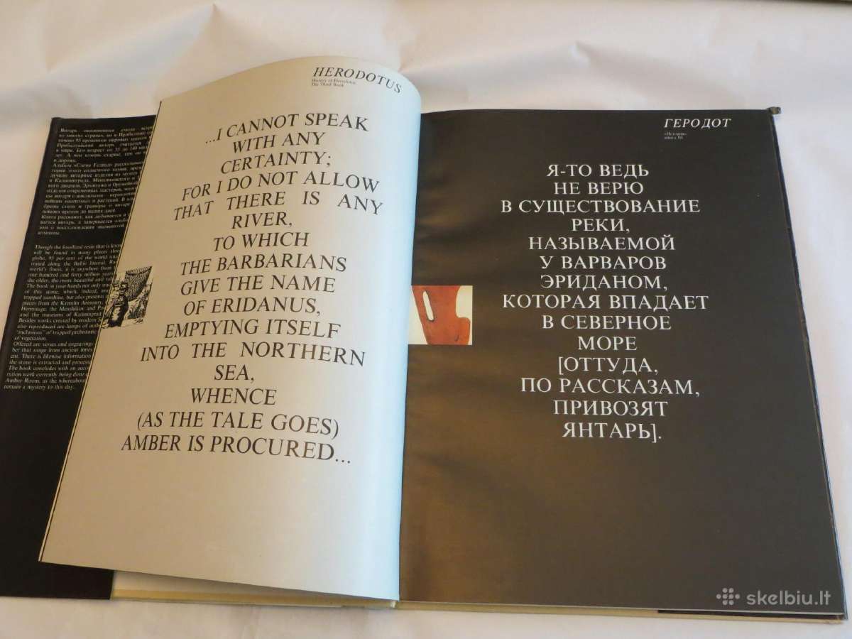 Knyga Heliadų ašaros. Albumas. Apie gintarą. 1991 - nuotraukos Nr. 7