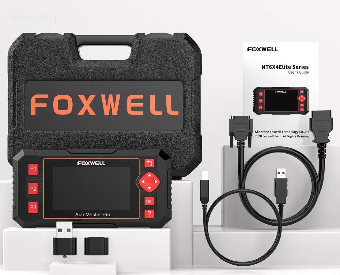 Diagnostikos prietaisas Obd2 Foxwell Nt604 - nuotraukos Nr. 2