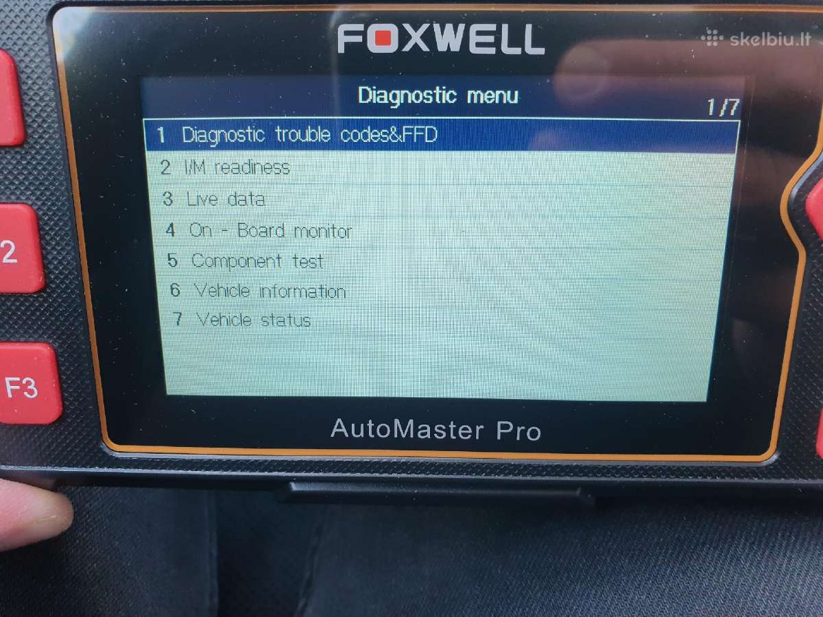 Diagnostikos prietaisas Obd2 Foxwell Nt604 - nuotraukos Nr. 7