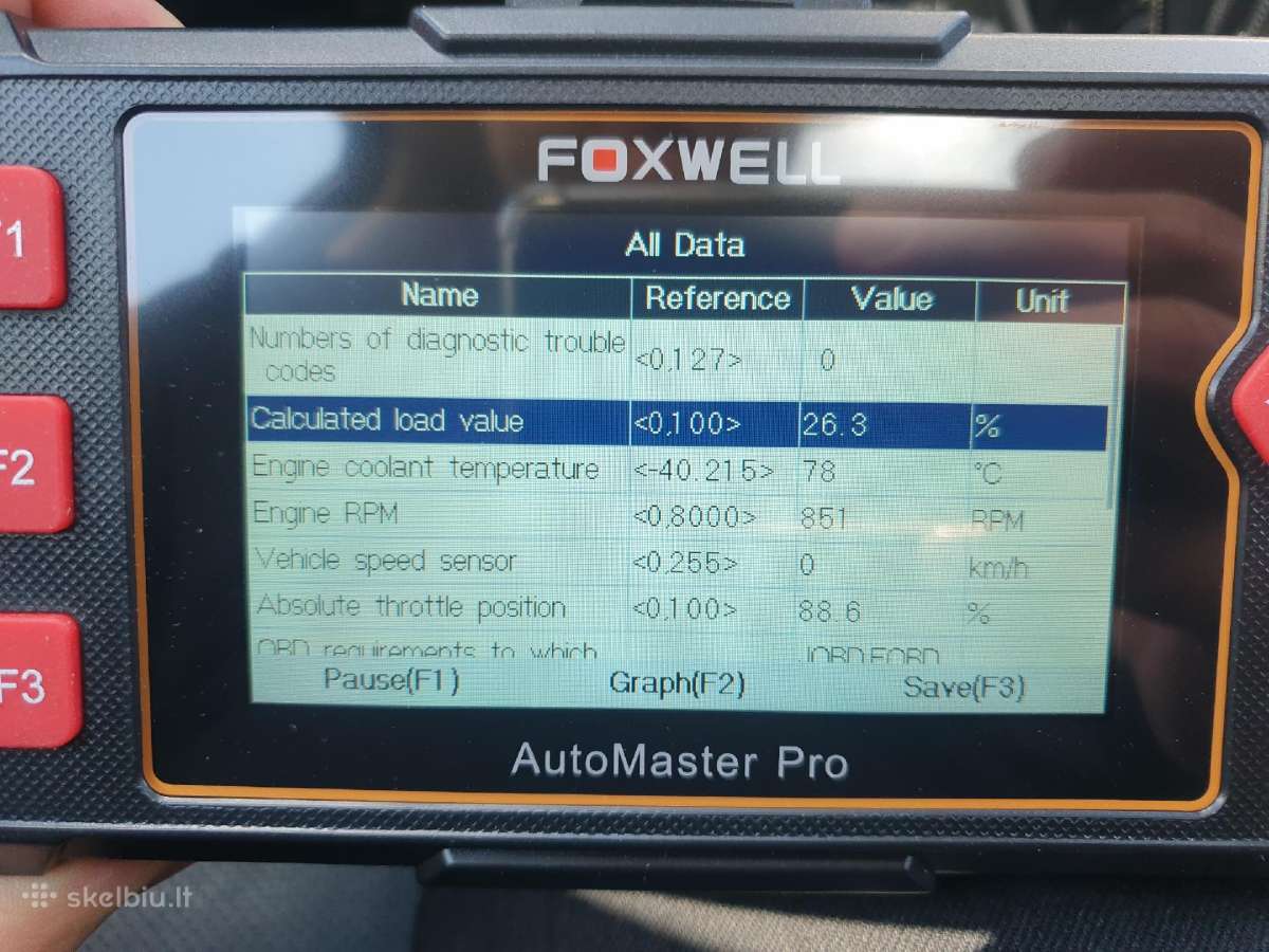 Diagnostikos prietaisas Obd2 Foxwell Nt604 - nuotraukos Nr. 9
